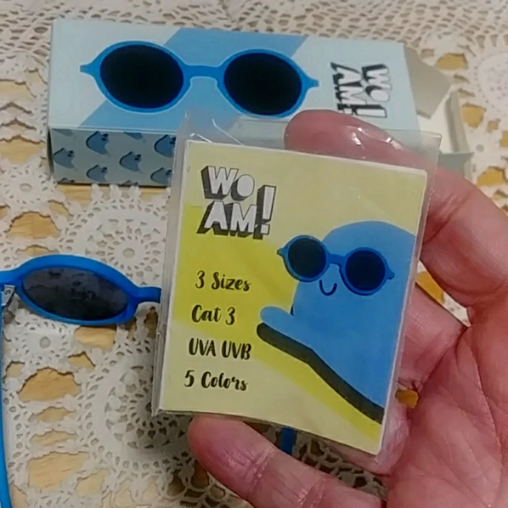 New Woam! UVA UVB blocker glasses for cats.